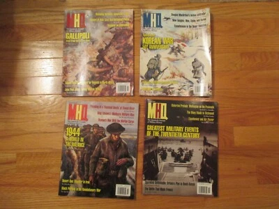 MHQ Military History Quarterly 2000 Magazine 4 magazines Free Shipping US - Image 1 of 4