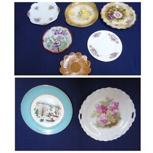 Lot of 8 - Assorted Collectible Plates: Clarence, Franz Ant Mehlem & other