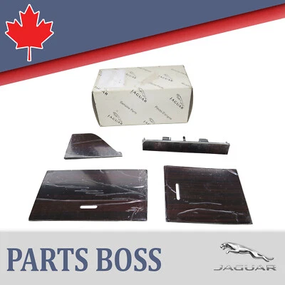 Jaguar XF XFR XFR-S 2010-2015 OEM NUEVO Consola Ebony Chapa Embellecedores 4 piezas Foto 1 de 4