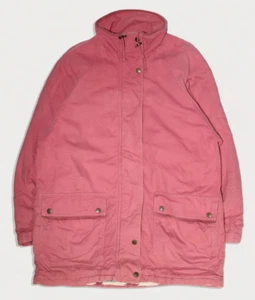 WOMEN PINK VINTAGE WOOLRICH PARKA JACKET - SIZE M - Picture 1 of 8