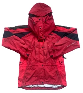 Chaqueta de esquí de senderismo Helly Hansen Equipe Helly Tech vintage años 90 roja para hombre - mediana - Imagen 1 de 24