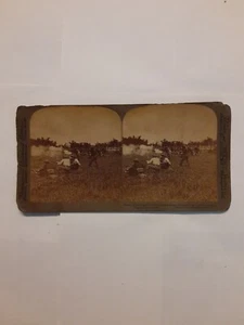 Underwood stereoview card Heroic Washington Volunteers WAR military 1899 - Picture 1 of 2