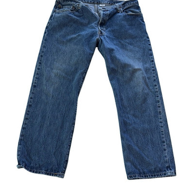 Levi's 501 USA Piece Dyed Black Denim W36, Light Damage Levi's 501 USA Piece Dyed Black Denim W36, Light Damage