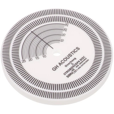  Turntable Strobe Disc Calibration Ruler for Vinyl Record Speed Detection - Image 1 of 4