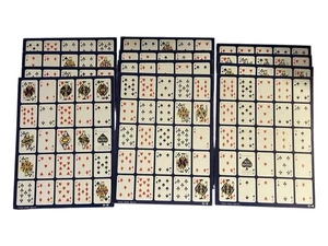 Po-Ke-Sin Repuesto Juego Completo 12 Tableros para Poker Keno POKENO Juego De Colección - Imagen 1 de 1