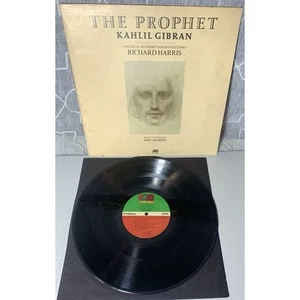 THE PROPHET – KAHLIL GIBRAN VINYL 1974 ATLANTIC SD18120 RICHARD HARRIS VTG GF - Picture 1 of 7