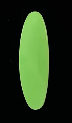 Vintage 1980s / 1990s Bright Green Large Hair Barrette Clip - Image 1 of 4