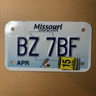 Original US Motorrad Kennzeichen Nummernschild USA 🇺🇸 Missouri 