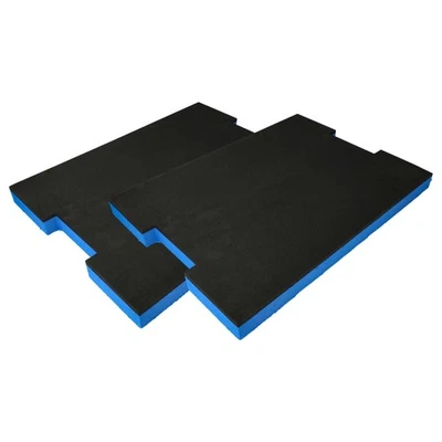 VHBW 2x Schaumstoffeinlage für Bosch Sortimo L-Boxx 4.0 LB4 Werkzeugkoffer