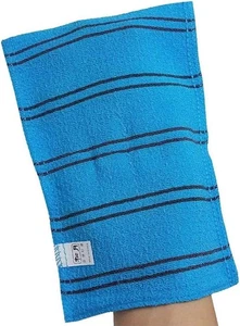 SONGWOL 10 Pack Korean Beauty Skin Large Exfoliating Bath Shower Large, Blue - Picture 1 of 4