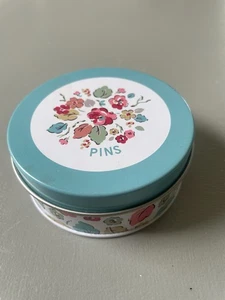 Vintage Cath Kidston dressmakers Pins sewing Tin - Picture 1 of 5