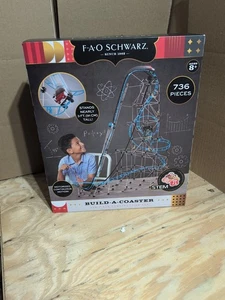 FAO Schwarz Roller Coaster Build Set - 736 piezas NUEVO - Imagen 1 de 3