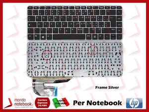Tastiera Notebook HP EliteBook 745 G3, 745 G4, 840 G3, 840 G4 Frame Silver (Ital - Photo 1/1