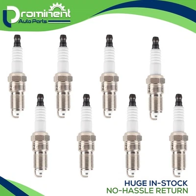 Set of 8 Spark Plugs for 1996-2004 Ford Crown Victoria 4.6L V8 Replace 4177 TR6 - Image 1 of 4