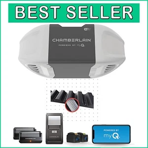 Smart Garage Door Opener with Dual Remotes, Safety Sensors & Quiet Operation - Picture 1 of 9
