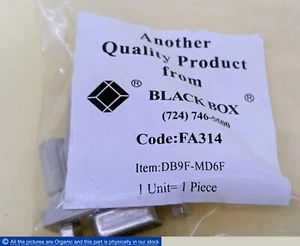 Black Box DB9F-MD6F DB9 9-Pin Serial Female to PS/2 Adapter FA314 Converter - Afbeelding 1 van 8