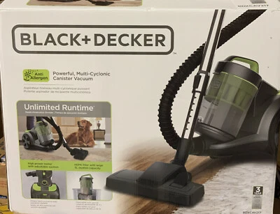 ⚡️Black & Decker BDCAV217 1200A Bagless Canister Vacuum Cleaner - Image 1 of 4