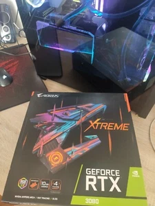 GIGABYTE NVIDIA GeForce RTX 3080 AORUS Xtreme Waterforce, GDDR6X Grafikkarte