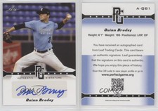 2013 Leaf Perfect Game Showcase Auto Quinn Brodey #A-QB1 Auto