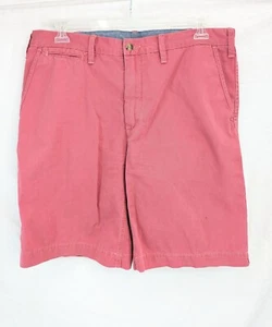 Polo Ralph Lauren Relaxed Fit Men Chino Golf Shorts Pink Khaki Size 36 - Picture 1 of 11