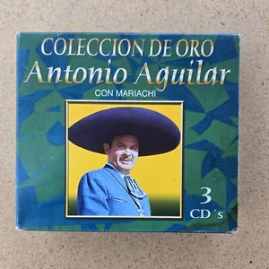ANTONIO AGUILAR - Con Mariachi: Coleccion De Oro - 3 CD - Box Set - *Top* - Bild 1 von 8