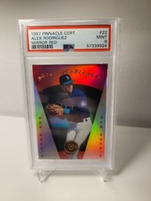 1997 Pinnacle Certified MIRROR RED #22 Alex Rodriguez - PSA 9 - 1:99