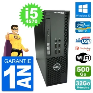 PC Dell Precision T1700 SFF Intel i5-4570 RAM 32Go Scheibe 500Go Windows 10 Wifi - Bild 1 von 13