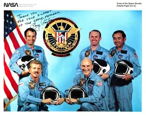 Shuttle Astronaut Gary E. Payton Signed Photo - Picture 1 of 1
