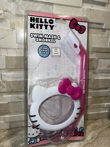 JUEGO DE MÁSCARA DE NATACIÓN Y SNORKEL HELLO KITTY PARA NIÑOS - Imagen 1 de 3