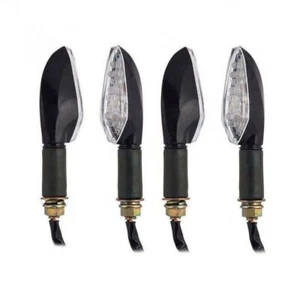 4x Black Motorcycle LED Turn Signal Indicator For KTM EXC 525 530 Supermoto - Picture 1 of 6