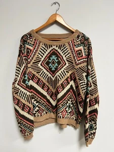 Rock N Roll Cow Girl bedruckter Langarm Rundhals Gr. L Pullover für Damen - Bild 1 von 8