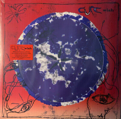 THE CURE   WISH   2 Lp Picture Disc Limited Edition 30th Anniversary Sealed • 84.22€
