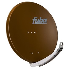 FUBA DAA 850 B SAT Spiegel Schüssel braun Aluminium ALU Antenne 85 cm