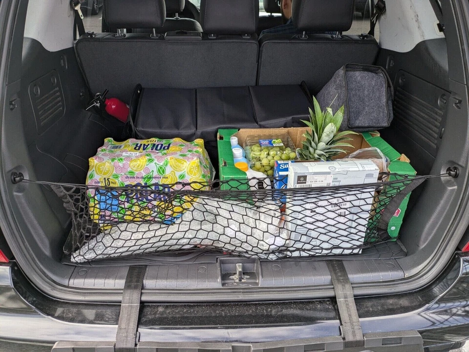 Rear Trunk Envelope Style Mesh Cargo Net for MERCEDES-BENZ ML-Class 1998-2005 - Image 1 of 4