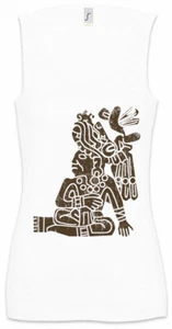 Aztec Man I Damen Tank Top Azteken Azteke Tätowierer Tattoo Indianer Stamm - Picture 1 of 1