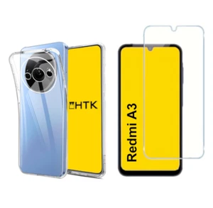 Handy Hülle für Xiaomi Redmi A3 Hülle + Glas Schutzhülle - Bild 1 von 5
