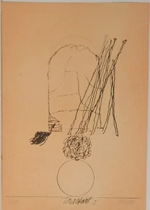 Janos Urban /Edition Zufall Köln /Offset Lithographie/handsigniert/ 40 Exemplare - Picture 1 of 2