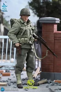 1/12 DID Military Figure - WWII US 2nd Ranger Battalion Private Jackson XA80009 - Picture 1 of 17