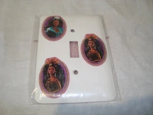Schwarze afroamerikanische Barbie einzelne Metall Oversize 3,5x5" Lichtschalter Abdeckung - Bild 1 von 3