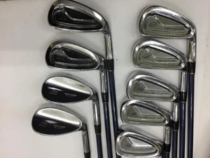 Mizuno S-30V Iron Set 9pcs 4-Pw,Sw Flex SR Stiff Regular TOUR SPIRIT BLUE 60 - Picture 1 of 5