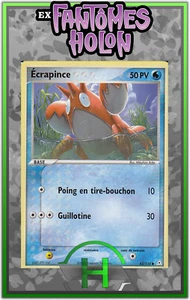 Ecrapince - EX:Fantômes Holon - 62/110 - Carte Pokemon Française - Picture 1 of 1