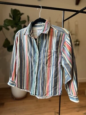 Youth Vintage Andrews Girls Button Up Shirt Juniors Size Large - Image 1 of 4