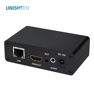 Decoder video HDMI H.264 H.265 SRT/RTSP/RTMP/UDP decoder LAN HD live streaming - Foto 1 di 7