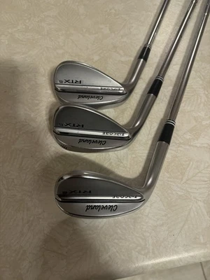 Left Handed Cleveland RTX 6 Wedges (50,54,58) - Image 1 of 4