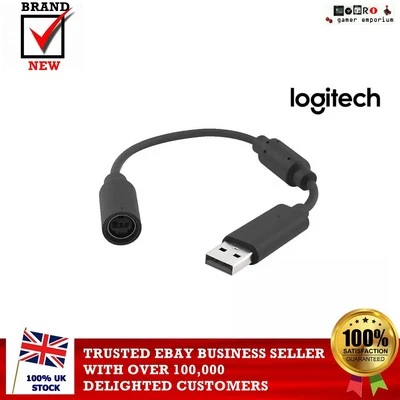 FOR LOGITECH RACING STEERING WHEEL USB BREAKAWAY CABLE Fits Xbox One Xbox 360 UK - Image 1 of 2