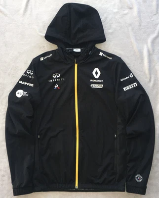 Renault F1 Team Racing Formula One Le Coq Sportif Motorsport Black Jacket size M - Image 1 of 4