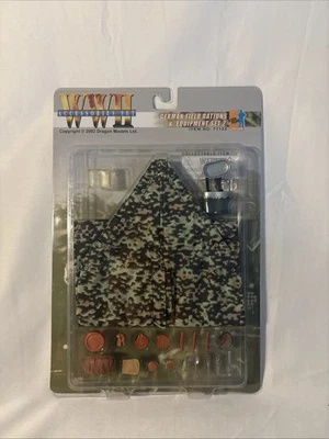 Juego de 2 raciones de campo y equipo alemán Dragon Models Ltd 71122 1/6 Segunda Guerra Mundial  Foto 1 de 2