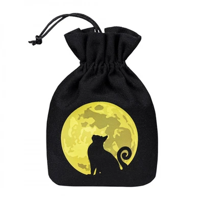 Bolsa De Dados De The Mooncat Juegos De Rol Q-Workshop RPG DND Nueva - Imagen 1 de 3