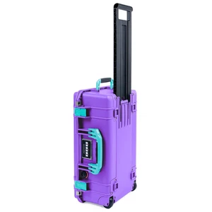 Purple & Teal Pelican 1535 Air Case. Kommt leer. - Bild 1 von 4