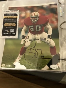 Gary Plummer Autographed 8x10 Photo San Francisco 49ers JSA COA - CG35934 - Picture 1 of 1